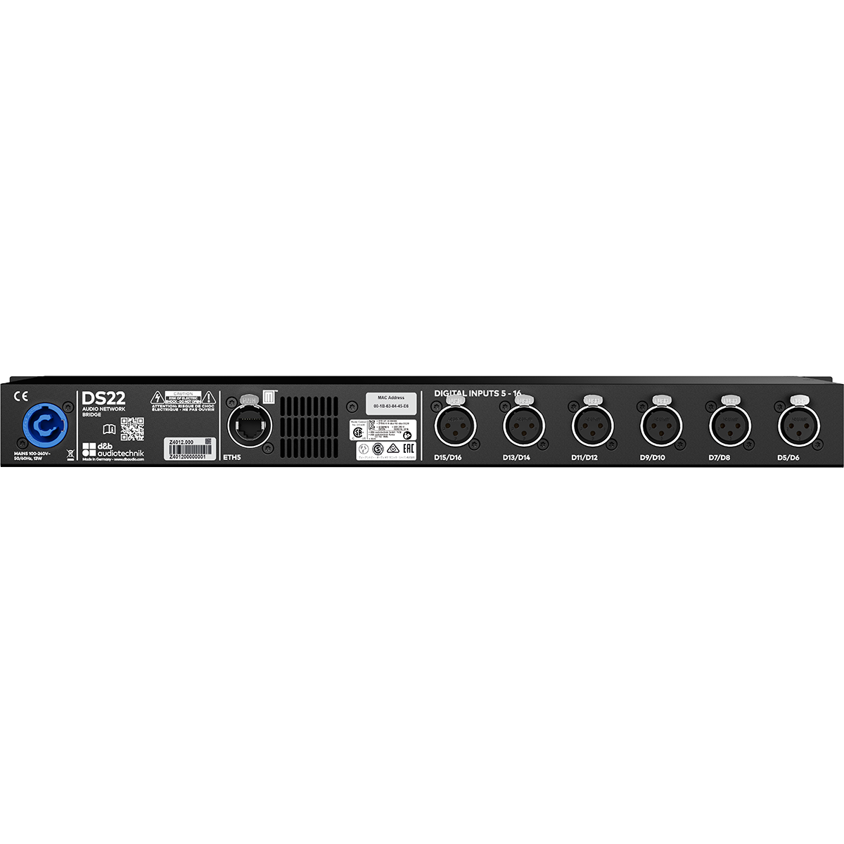 Milan Audio Network Example DS22 Milan Audio Bridge – ANSATA